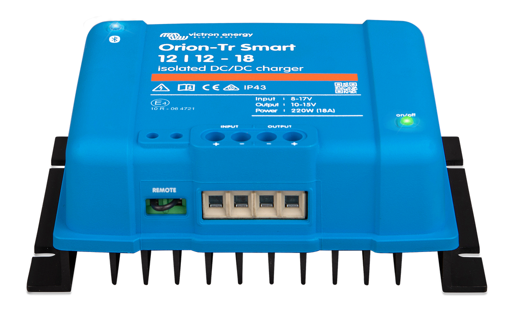 Victron Orion-Tr Smart 12/12-18A (220W) Isolated DC-DC charger