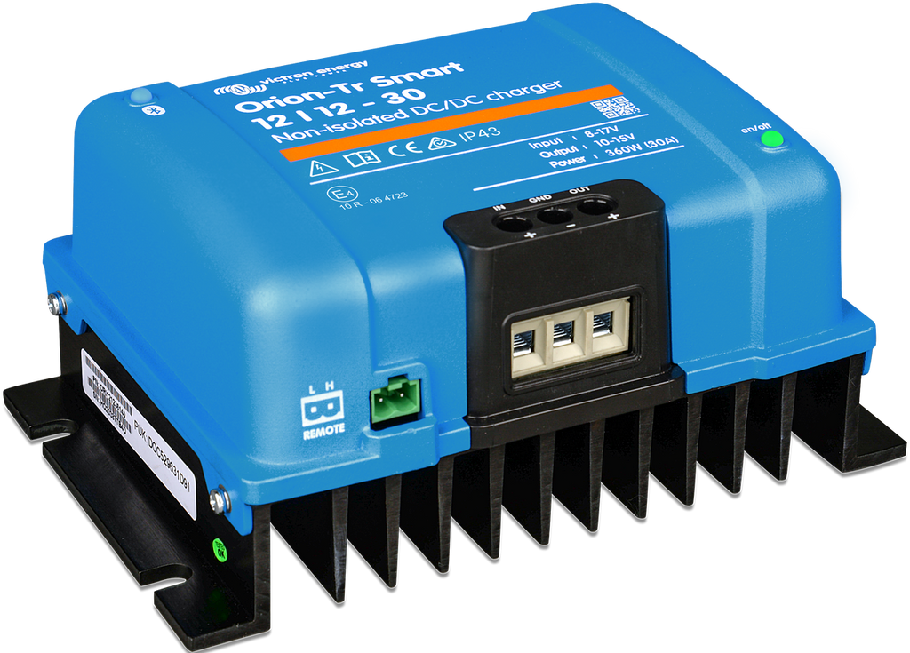 Victron Orion-Tr Smart 12/12-30A (360W) Non-isolated DC-DC lader