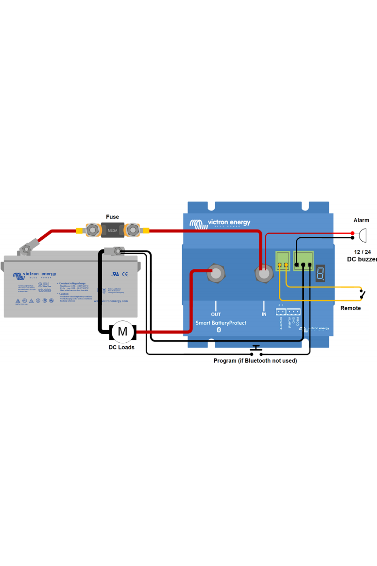 Victron Smart BatteryProtect 12/24V-100A