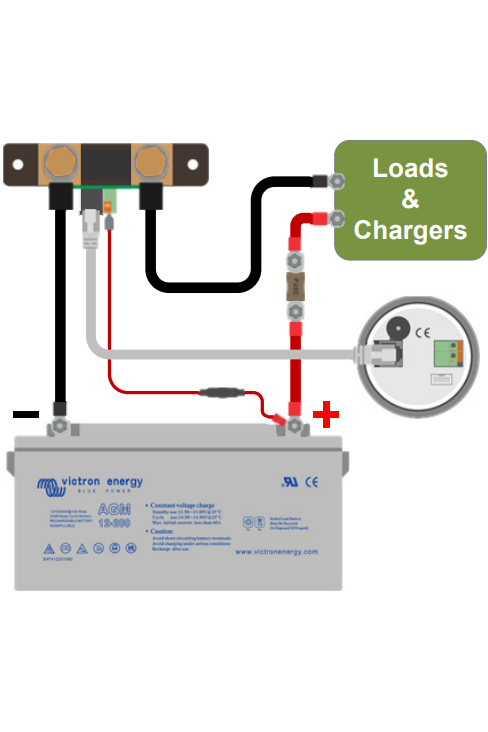 Victron Battery monitor BMV700