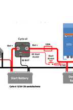 Victron Cyrix 12/24 120 accuscheidingsrelais