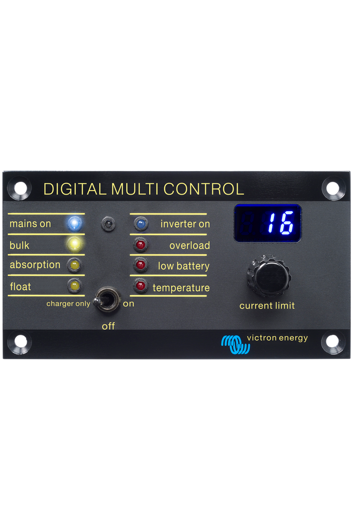 Victron Digital Multi Control 200/200A bediedingspaneel Multi/Quattro