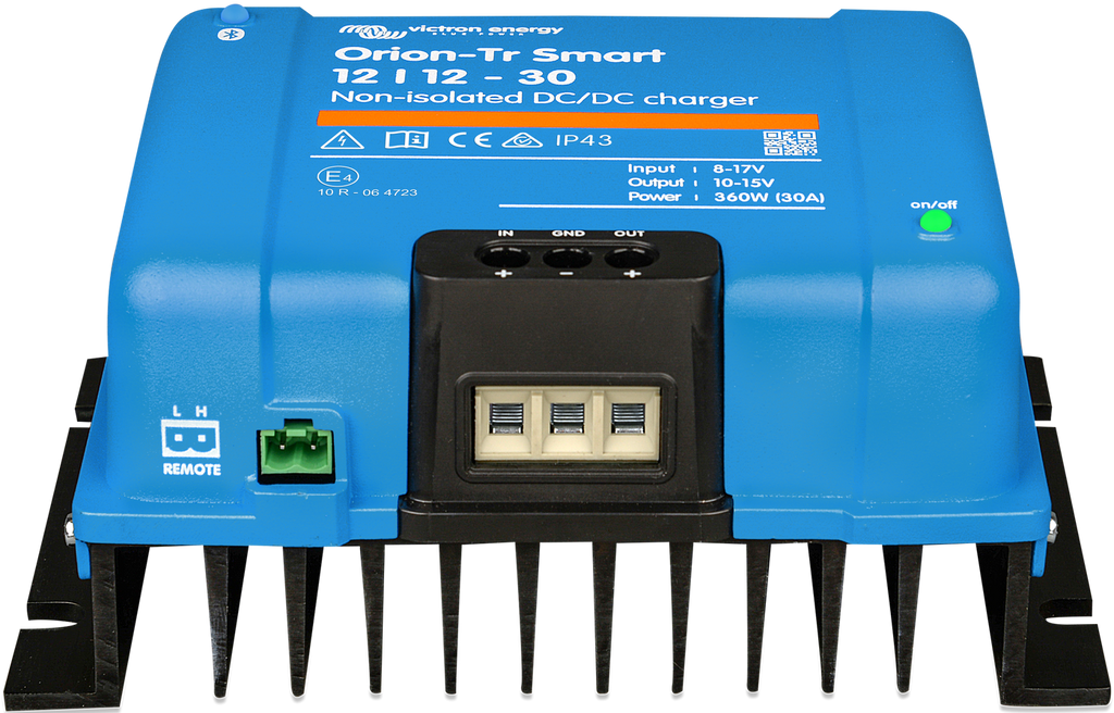 Victron Orion-Tr Smart 12/12-30A (360W) Non-isolated DC-DC lader