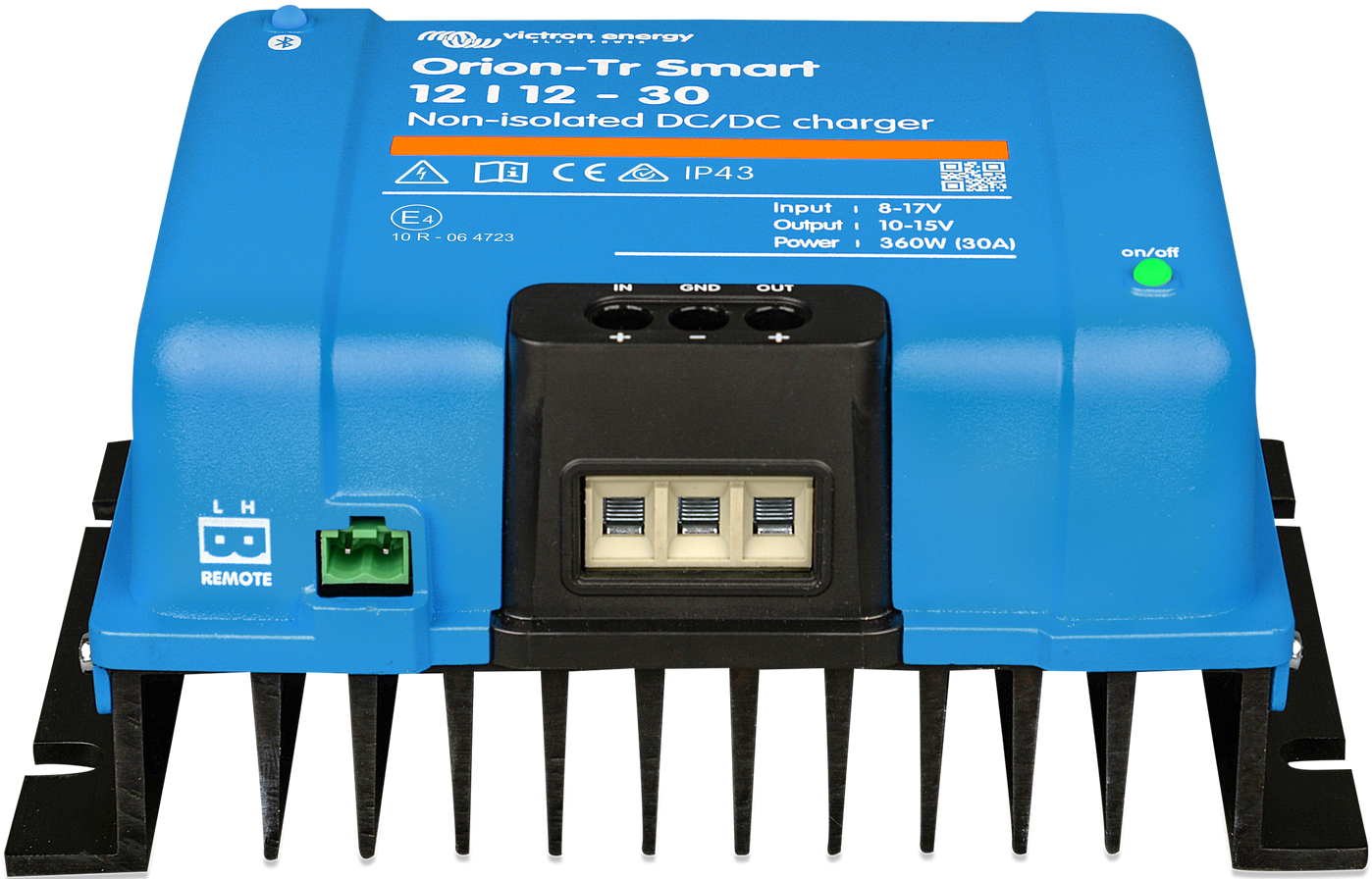 Victron Orion-Tr Smart 12/12-30A (360W) Non-isolated DC-DC lader
