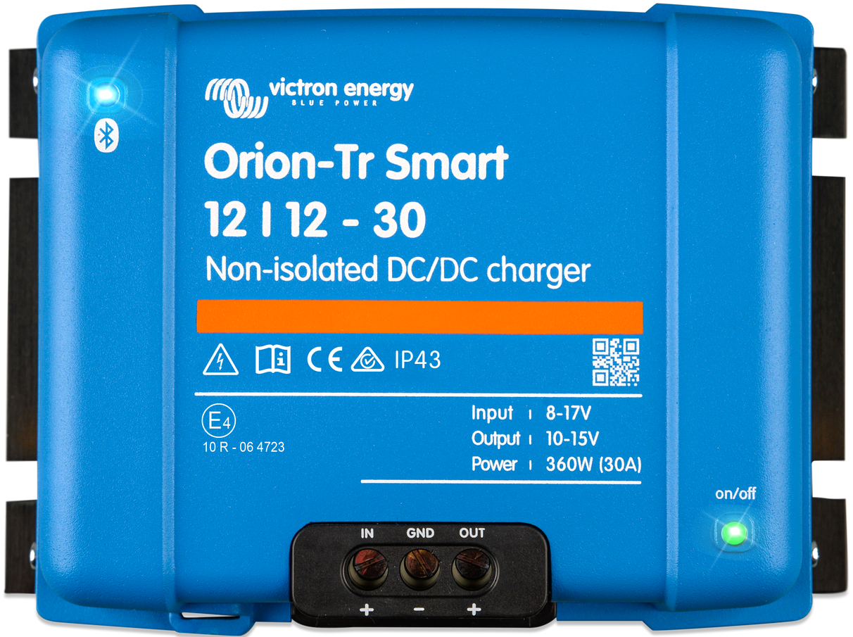Victron Orion-Tr Smart 12/12-30A (360W) Non-isolated DC-DC lader