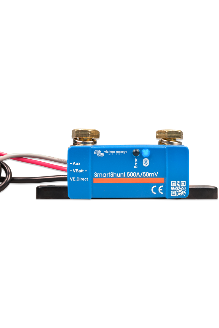 Victron SmartShunt IP65 500A/50mV batterij monitor met Bluetooth