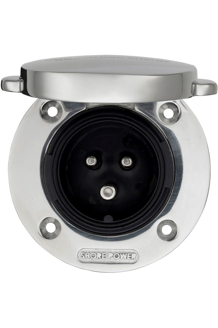 Victron Walstroom aansluiting RVS