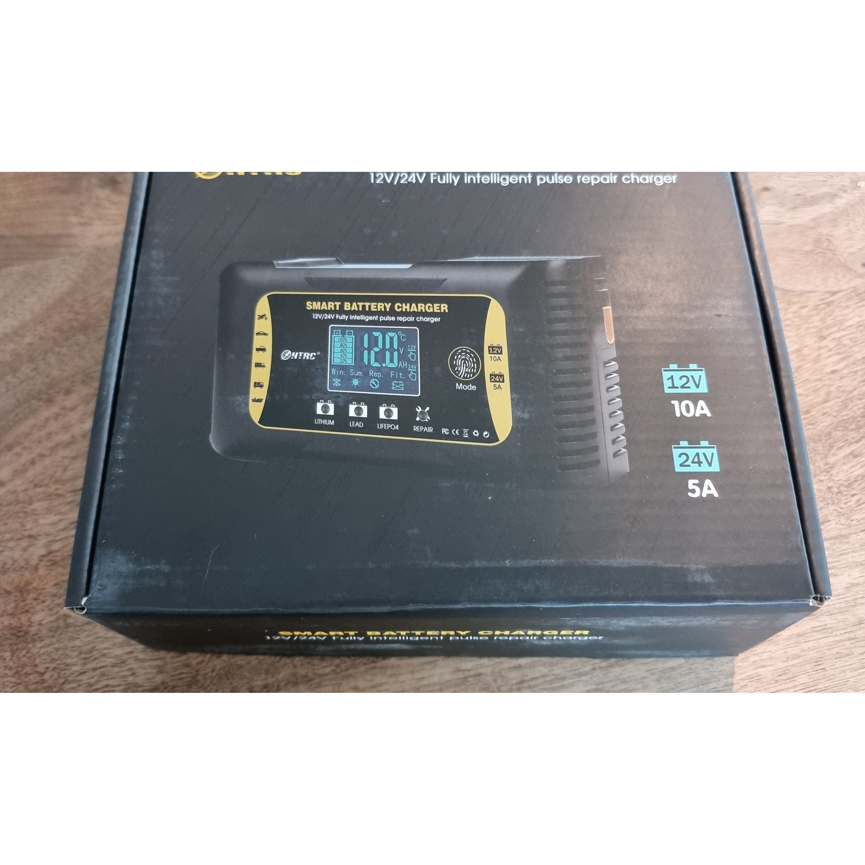 Acculader 12v / 24v 20 ampere