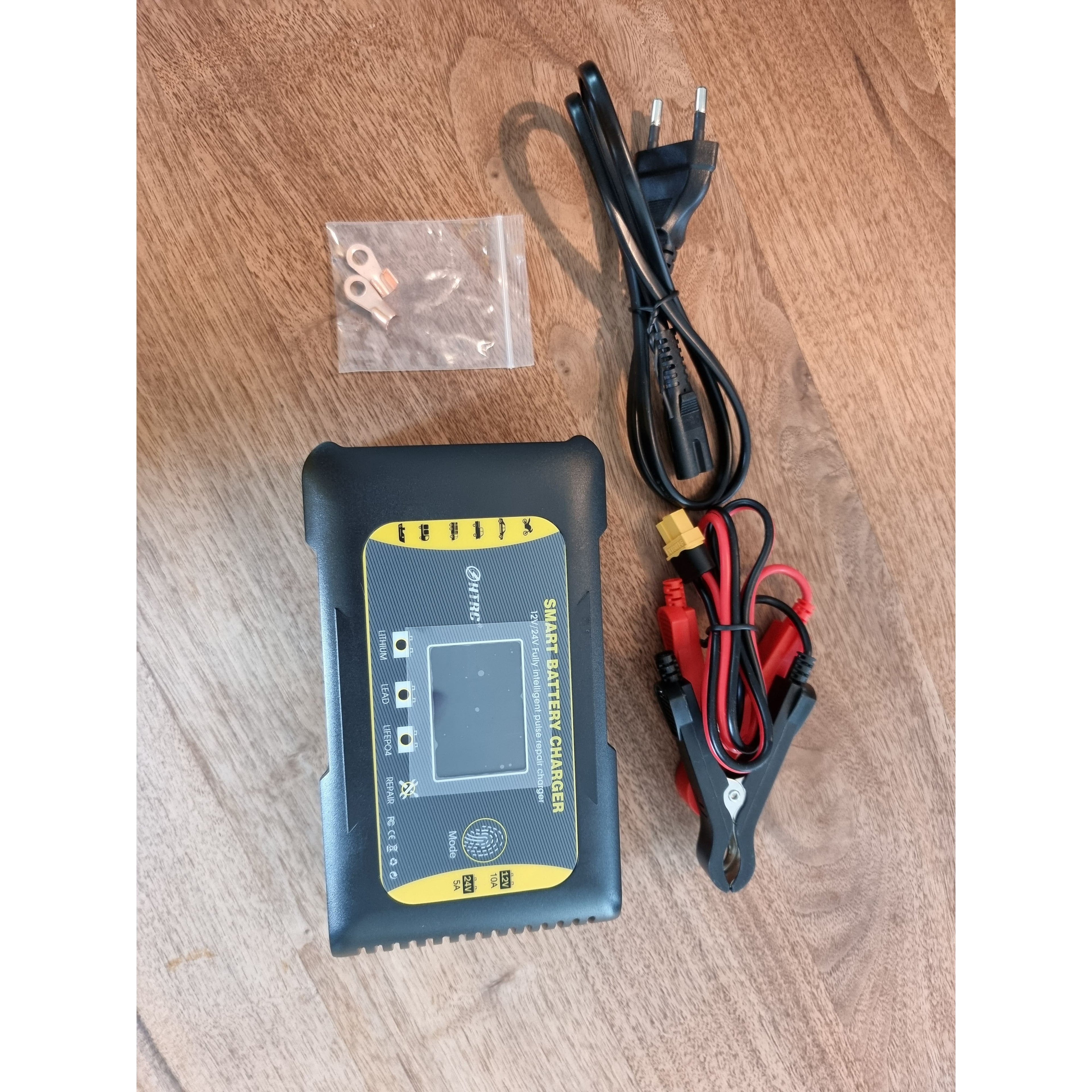 Acculader 12v / 24v 20 ampere